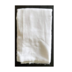Arka Home Products Pure Cotton Muslin Cloth (Natural, Bleached, Pre-Washed) White (4m x 1m)